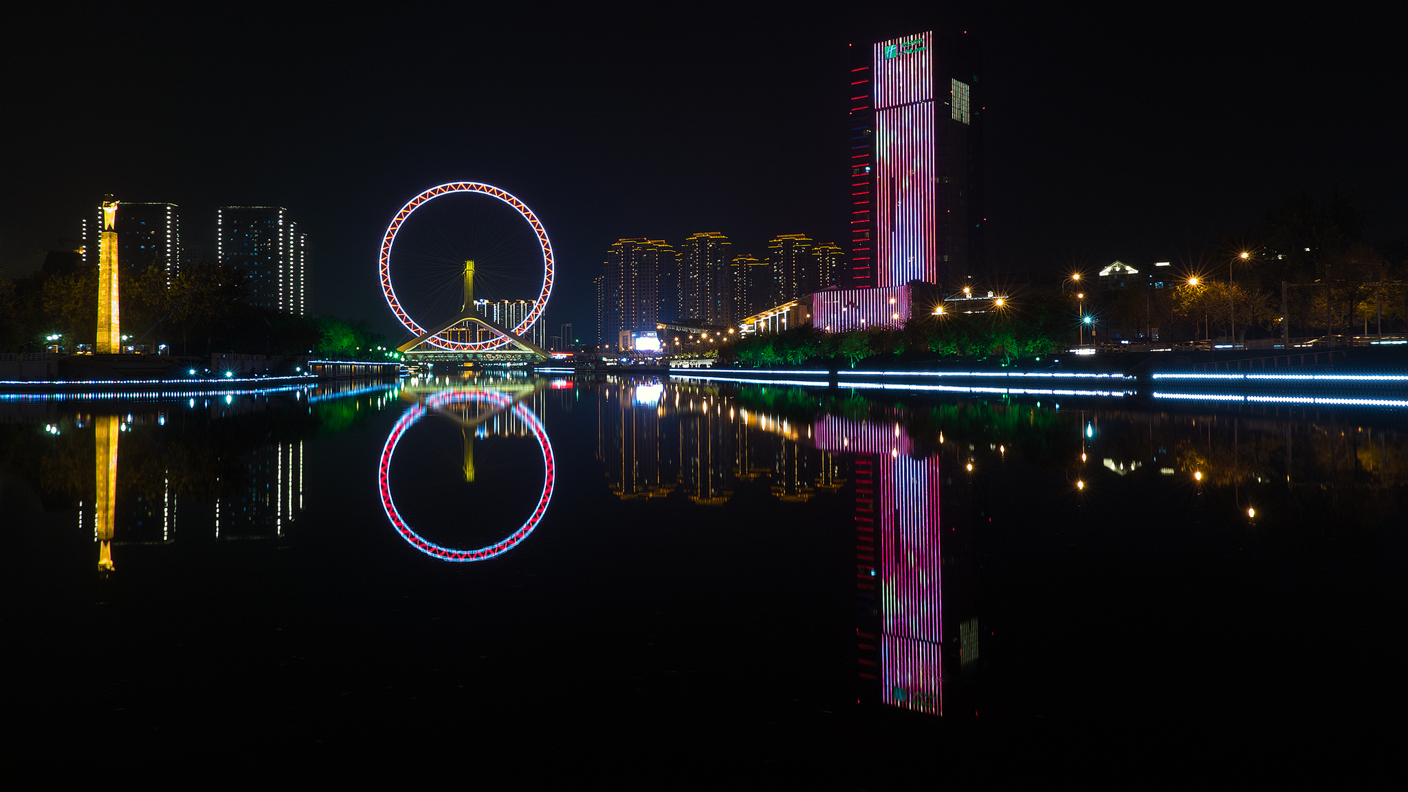 The eye of Tianjin ...