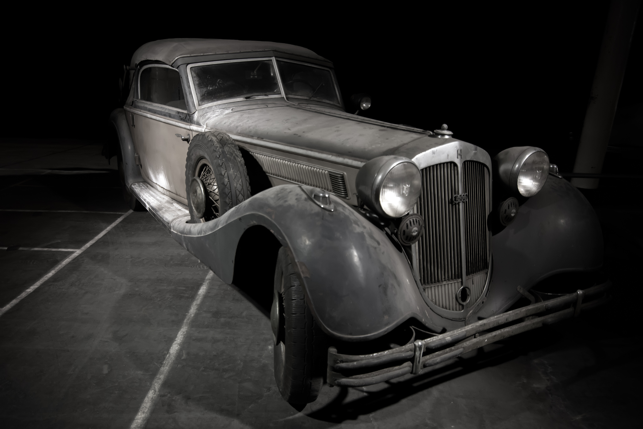 Unrestored car from the Mahy collection